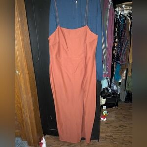 NWT Burnt Orange Fashion Nova Bodycon Dress